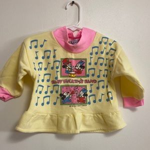 Vintage Baby Mickey Minnie Kids Sweater